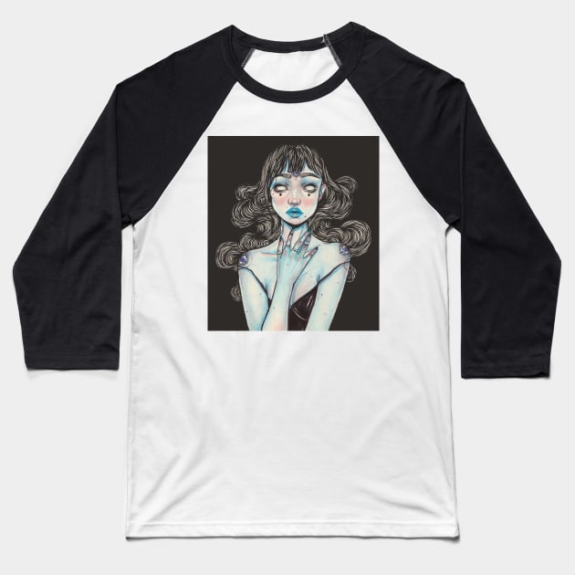 Blank Baseball T-Shirt by suzytwinkle_art